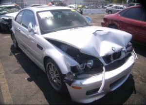 crashed car